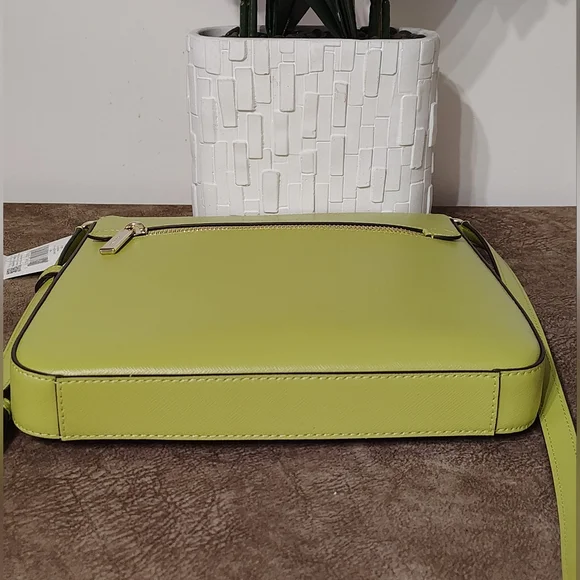 Kate Spade New York Sadie North South Crossbody Bag Color Fern Moss Green NWT - Picture 6 of 11
